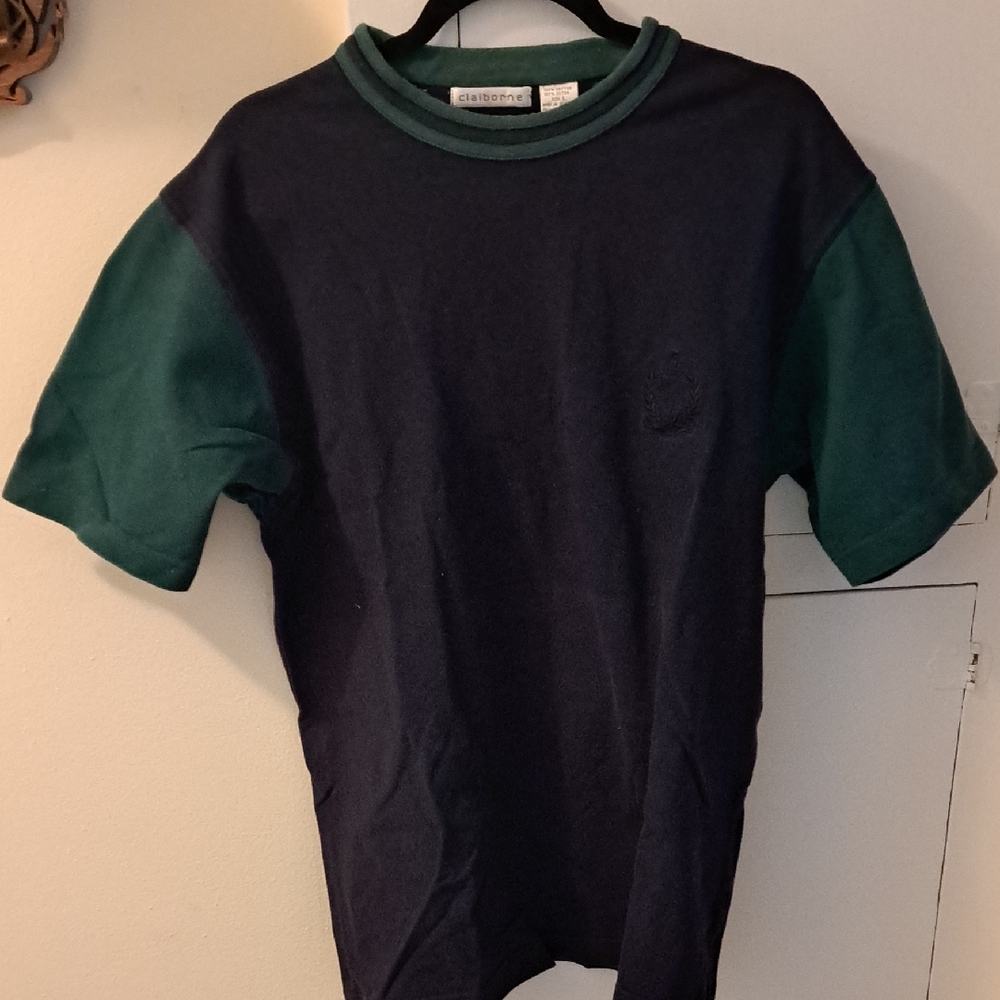 Garanimals Dark Blue and Green Short Sleeve Tee